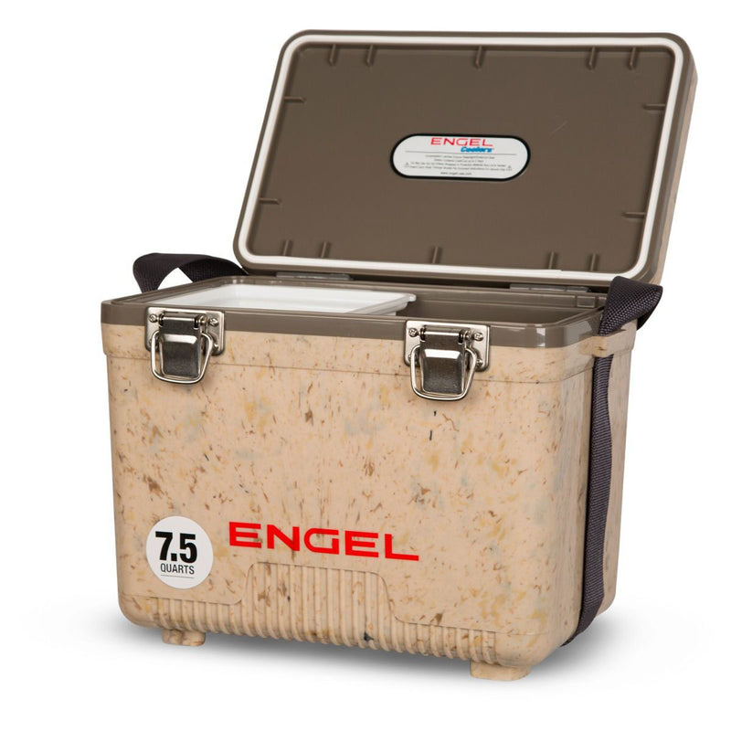 ENGEL 7.5-Quart EVA Seal Ice and DryBox Cooler with Carry Handles, Grassland - VMInnovations