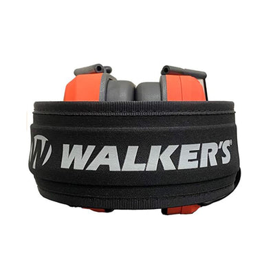 Walker's Razor Slim Shooter Folding Ear Protection Muffs with NRR of 23dB, Coral