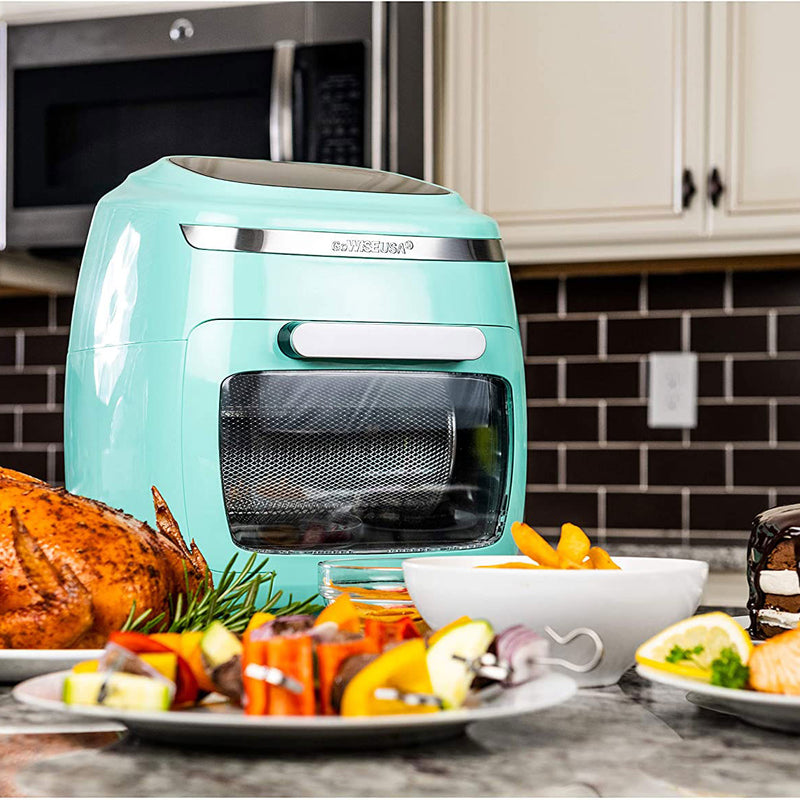 GoWISE Vibe 11.6-Quart Air Fryer Toaster Oven w/ Rotisserie & Dehydrator, Mint