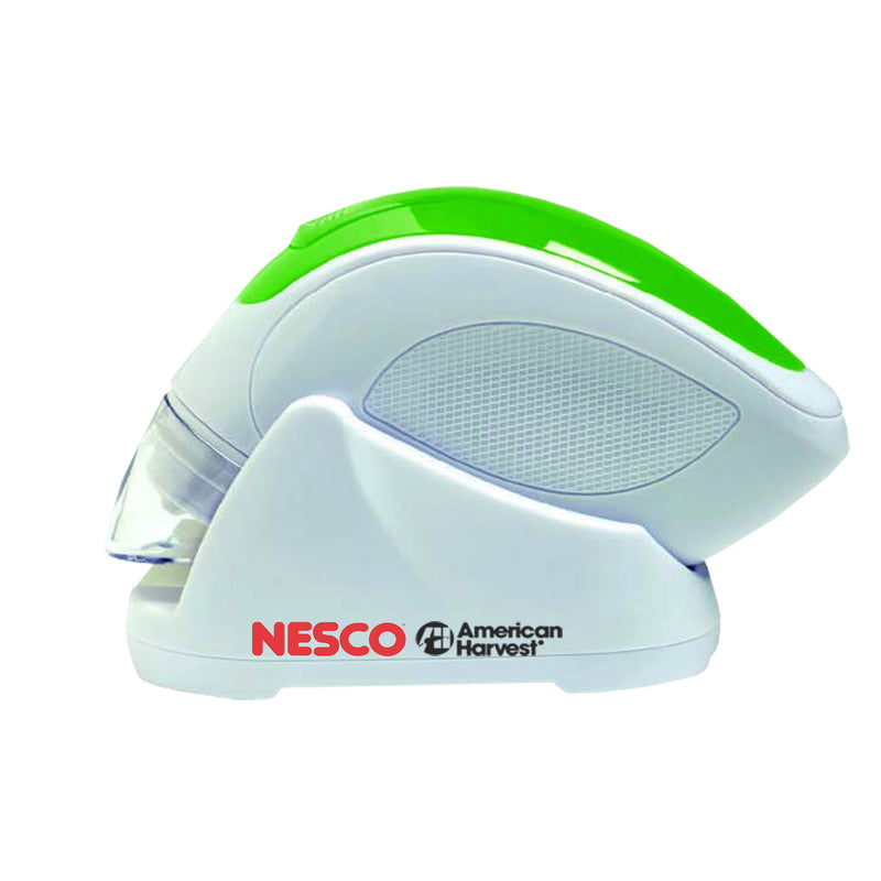 Nesco VS-09HH Handheld Portable Rechargeable Plastic Vacuum Food Sealer, White