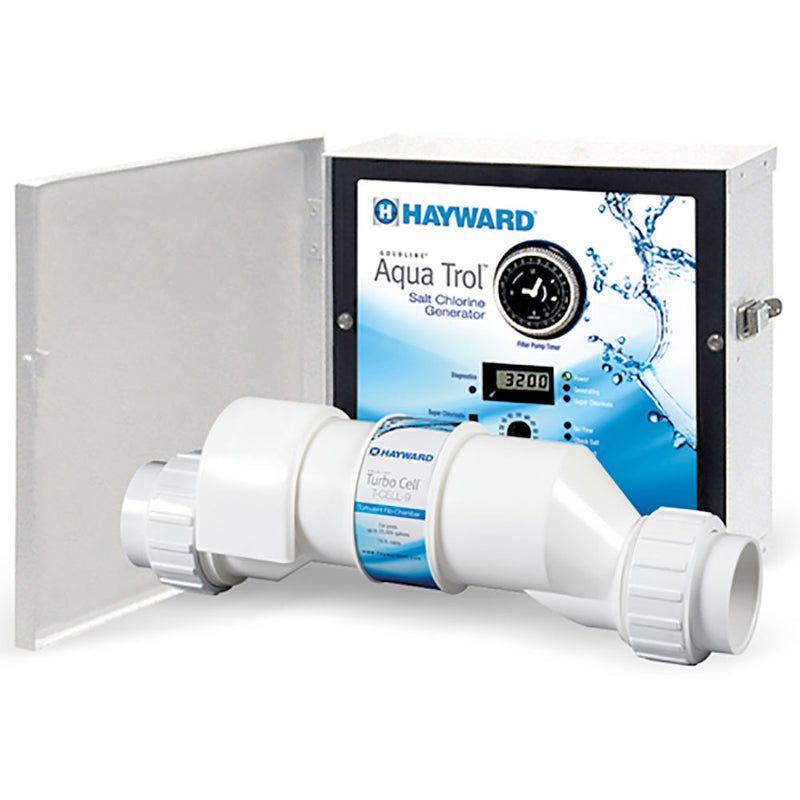 Hayward AquaTrol Salt Chlorinator System with TurboCell for Above Ground Pools