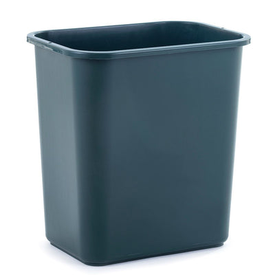 United Solutions 28 Quart ECOSolutions Recyclable Plastic Wastebasket, (12 Pack)