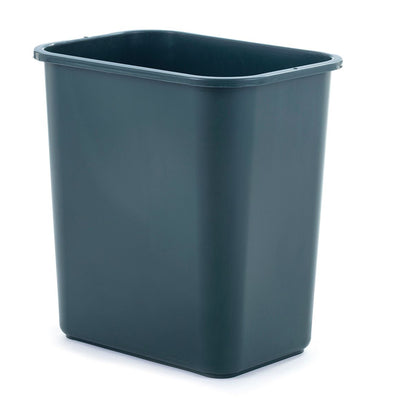 United Solutions 28 Quart ECOSolutions Recyclable Plastic Wastebasket, (12 Pack)