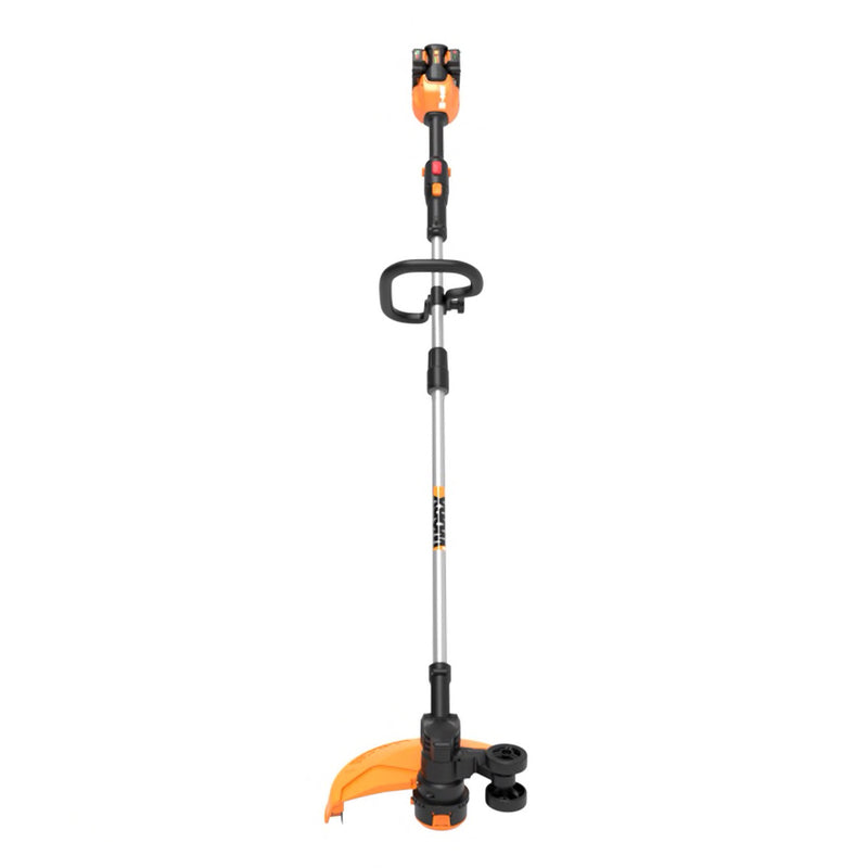 WORX WG184 13" 40V Lithium-Ion Cordless String Trimmer with Batteries & Charger
