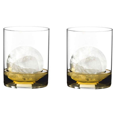 Riedel 0414/02 O Wine Classic Crystal Whiskey Tumbler Glass, Set of 2 (Open Box)