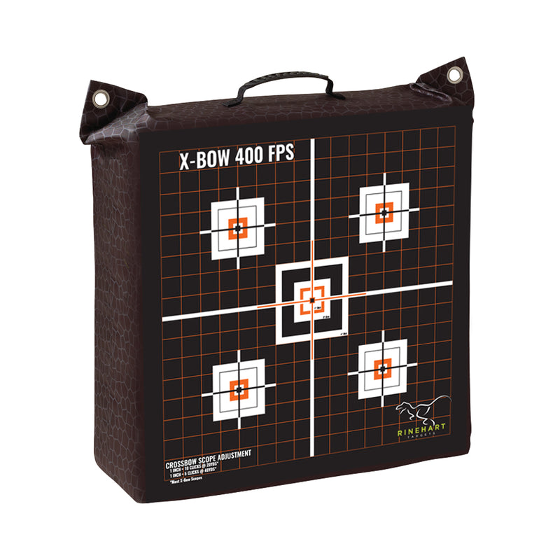 Rinehart RINE-57111 X Bow Bag Dual Band Tech Sight In Grid Target Face Black