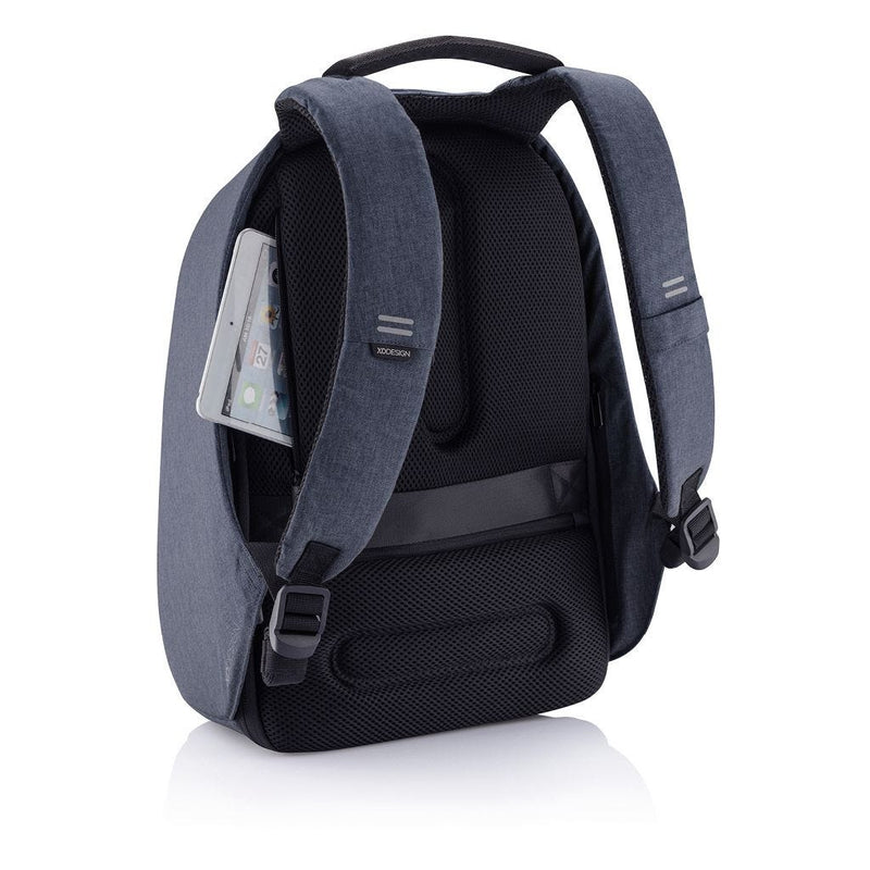 XD Design Bobby Hero Regular Anti Theft Travel Laptop Backpack w/ USB Port, Blue