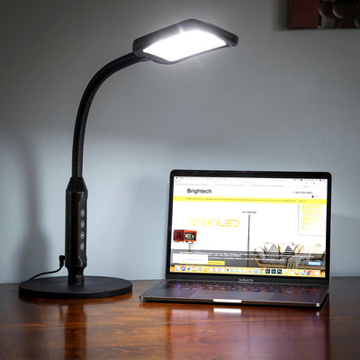 Brightech Litespan 2 in 1 LED Floor and Desk Lamp with Adjustable Reading Light - VMInnovations